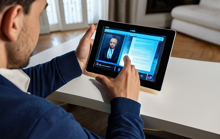 마술에서의 카메라 활용 - **

A professional videographer filming a magician on a well-lit stage. The magician is fully clothe...