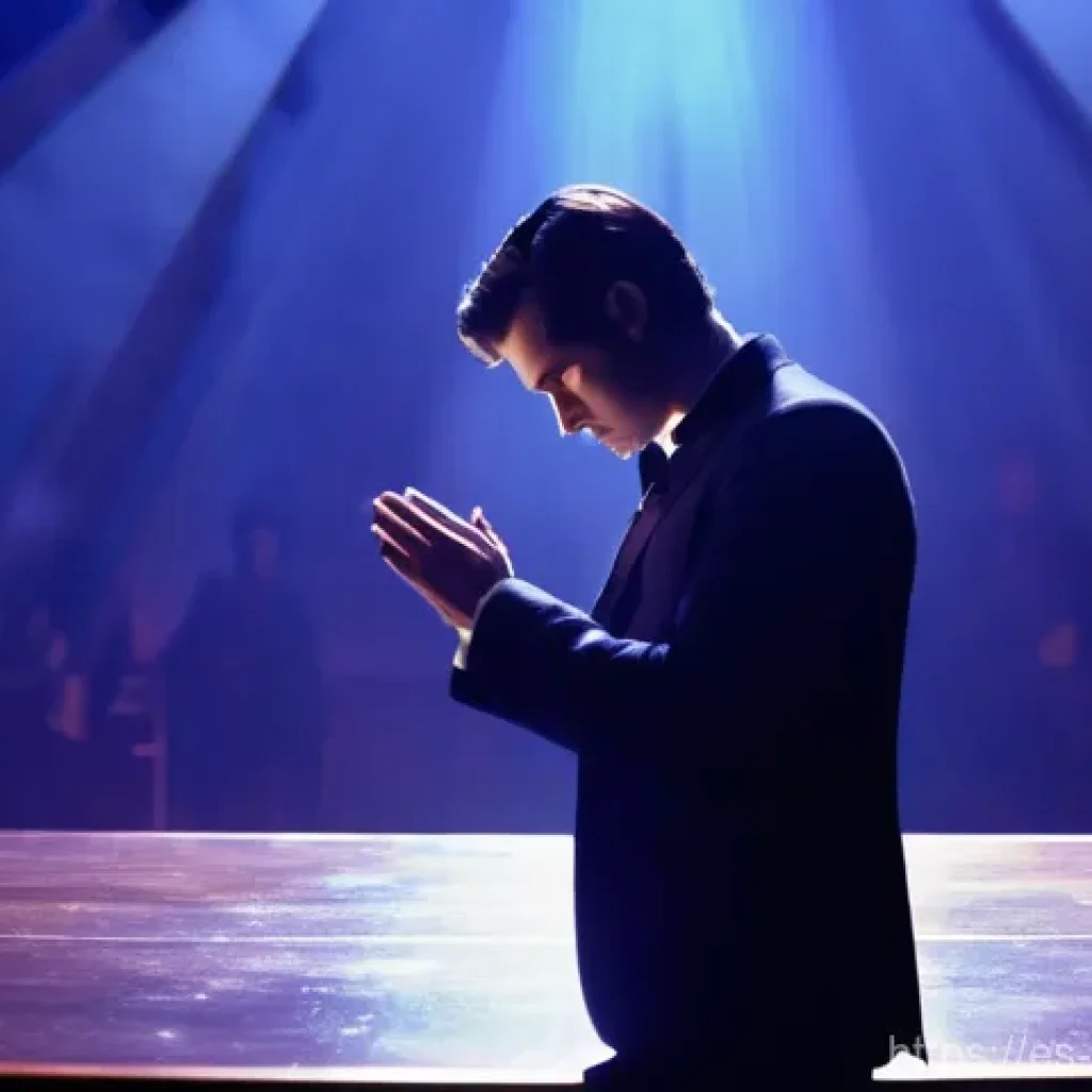 마술을 위한 음악과 조명 - The Enigmatic Illusionist and the Invisible Pulse**

"A male magician, elegantly dressed in a tailor...