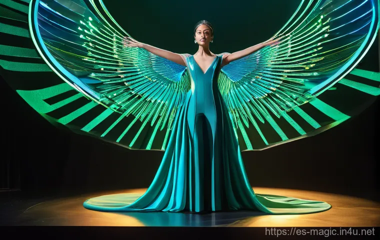 마술을 위한 음악과 조명 - The Enigmatic Illusionist and the Invisible Pulse**

"A male magician, elegantly dressed in a tailor...