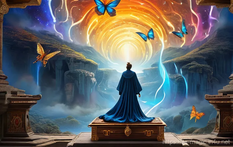 마술의 인문학적 해석 - **Prompt 1: The Intimate Mirror of Wonder**
    "A highly detailed, cinematic close-up shot of a mal...