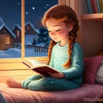 마술과 오락의 결합 - **Prompt 1: Cozy Reading Nook**
    "A heartwarming, detailed illustration of a cheerful 8-year-old ...