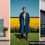 마술의 패션과 스타일 - Here are three detailed English image prompts, crafted to reflect the themes of personal style, cons...