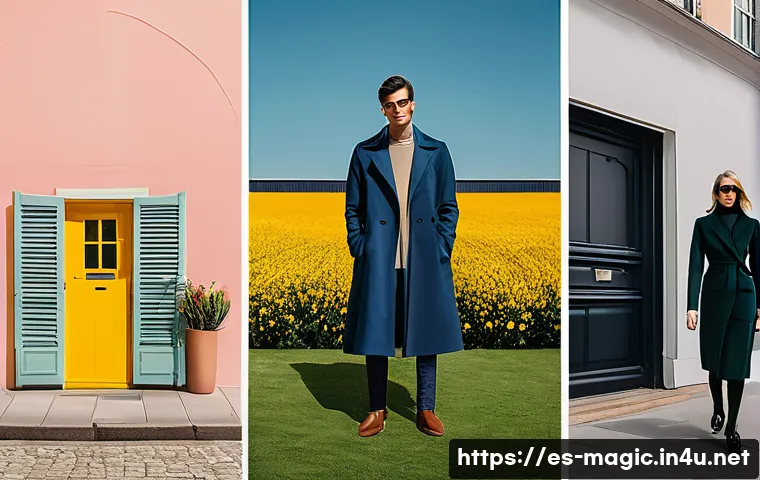 마술의 패션과 스타일 - Here are three detailed English image prompts, crafted to reflect the themes of personal style, cons...